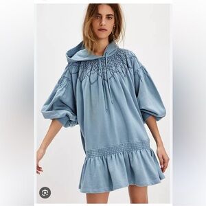 Free people Marty smocked mini